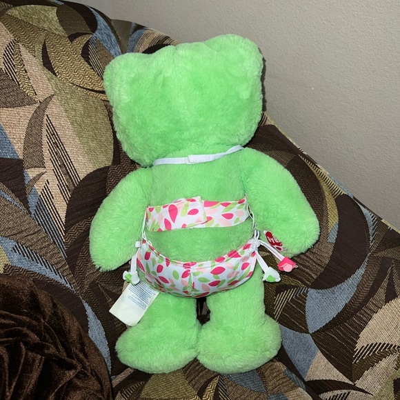 Build-A-Bear Spring Green Frog 17" with clothes - Picture 3 of 8